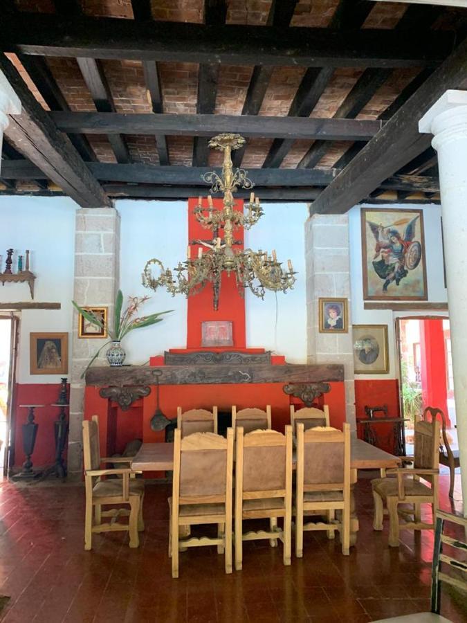 Hacienda Tzintzimeo Hotel Morelia Bagian luar foto